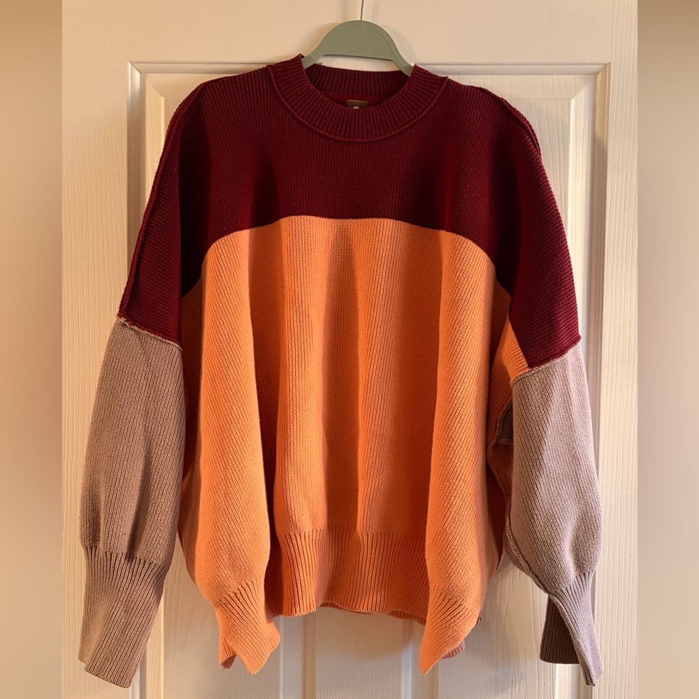 🌈Free People Easy Street tunic - Multicolor Sweater